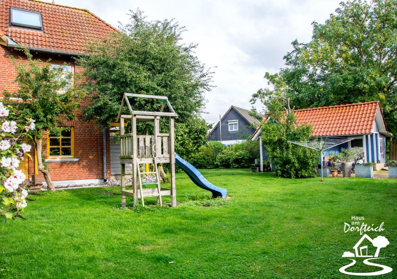 Haus Am Dorfteich Fehmarn Apartment Danschendorf Exterior photo